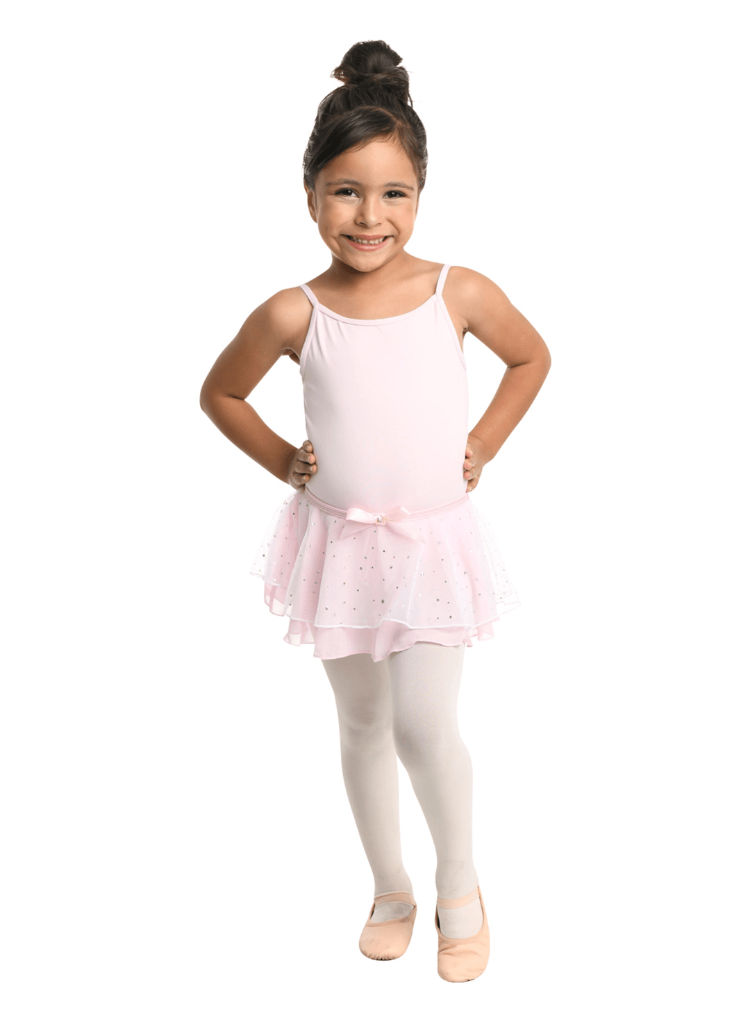 Danz N Motion 233 Girls Crystal Sparkle Dance Skirt