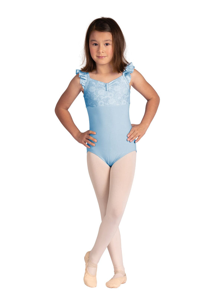 Danznmotion Brooke Floral Tank Leotard - Kids