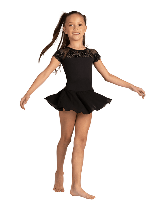 Danz N Motion 24202C Girls Audrienne Cap Sleeve Dress