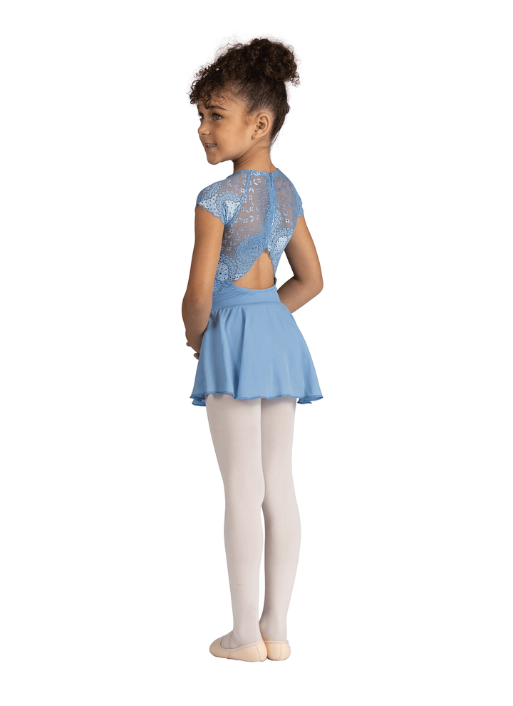 Danz N Motion 24202C Girls Audrienne Cap Sleeve Dress