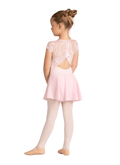 Danz N Motion 24202C Girls Audrienne Cap Sleeve Dress