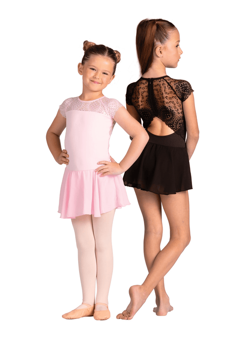 Danz N Motion 24202C Girls Audrienne Cap Sleeve Dress