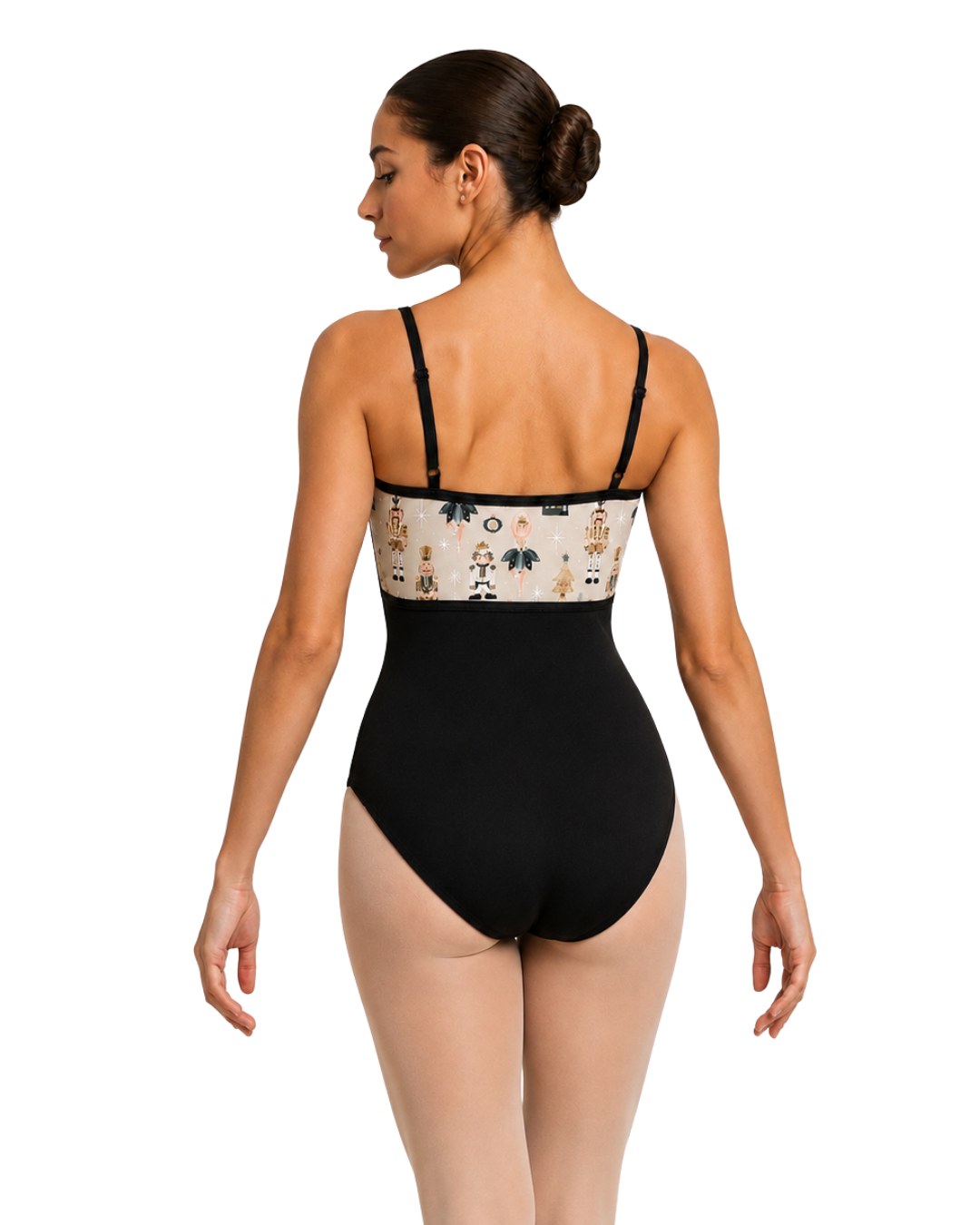 Danznmotion 26135C/A Nutcracker Print Camisole Leotard