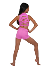 Danz N Motion 2741A/C Zip Up Sloan Scuba Top