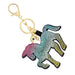 Dasha 2829 Rainbow Unicorn Keychain