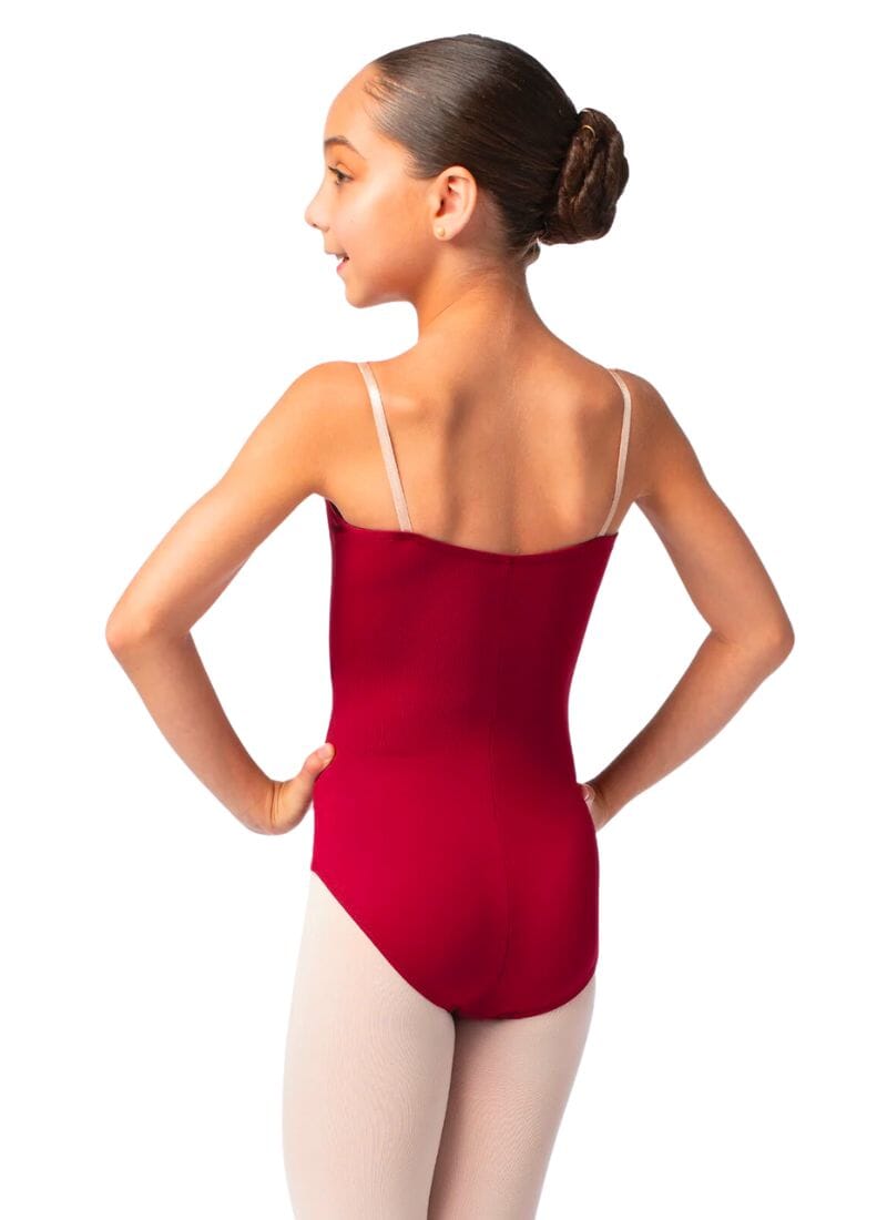 So Danca SL104 Child Camisole Leotard Burgundy - Back