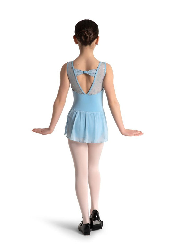 Capezio 12064C Farfalla Tank Dress Light Blue - Back