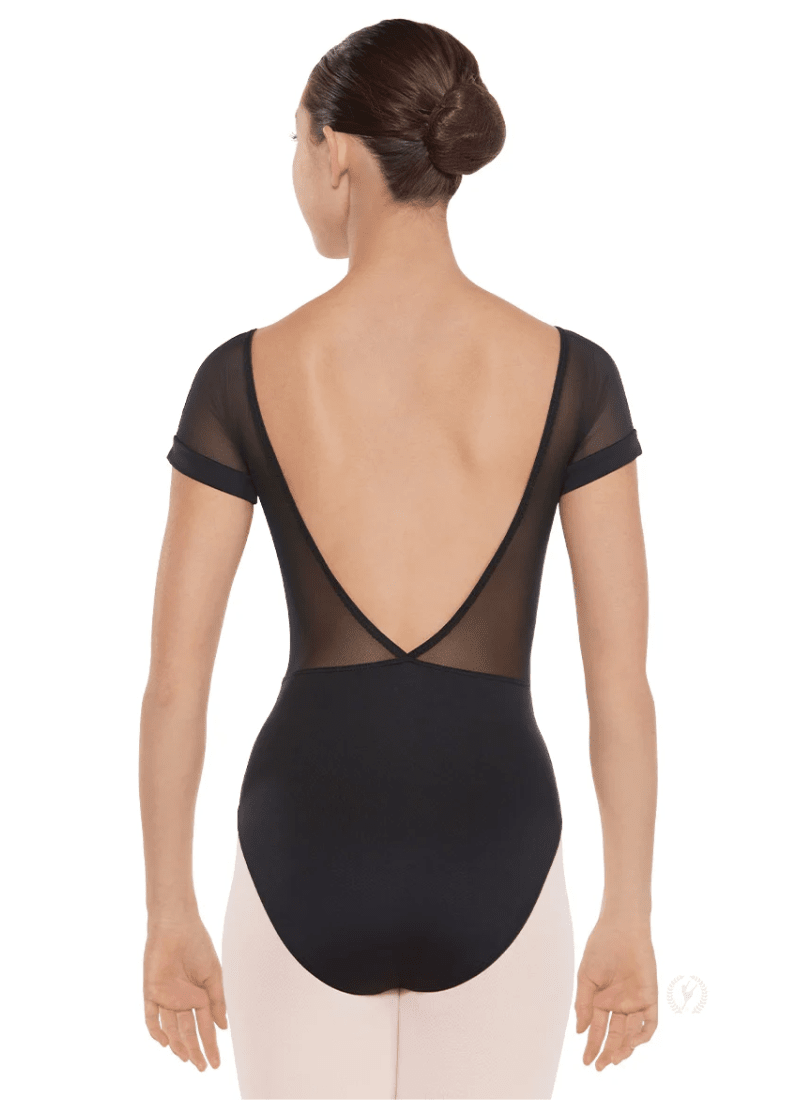 Eurotard Womens Silhouette Mesh Cap Sleeve Leotard