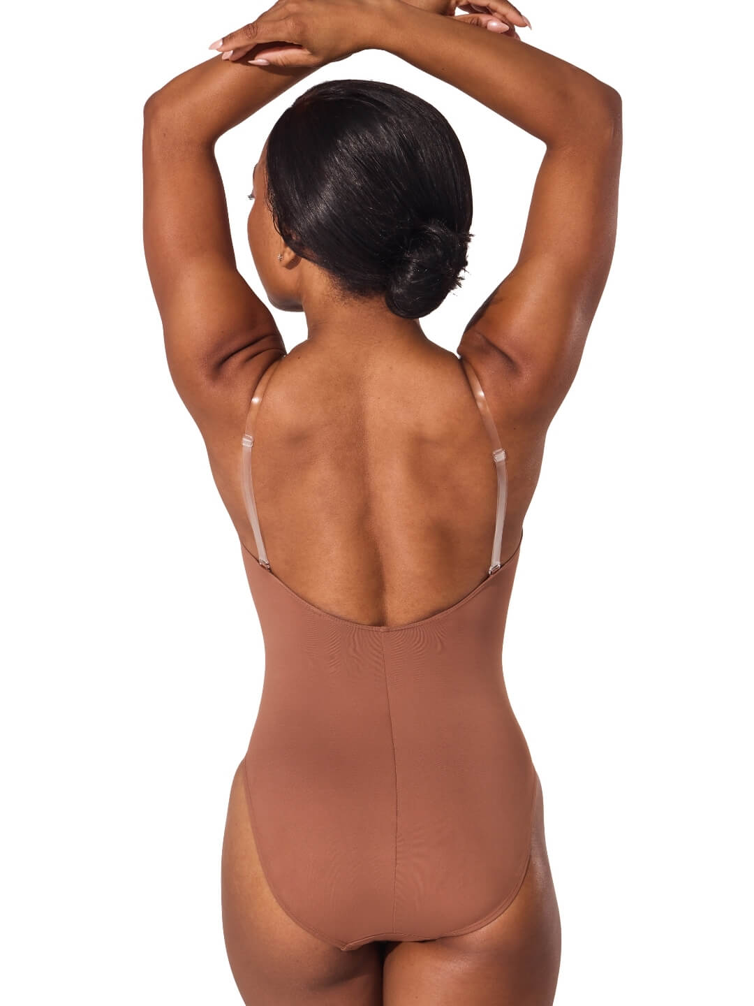 Capezio Camisole Leotard with Clear Transition Straps - Adult