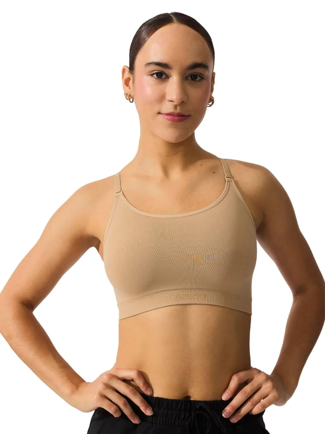 Capezio Seamless Convertible Longline Bra
