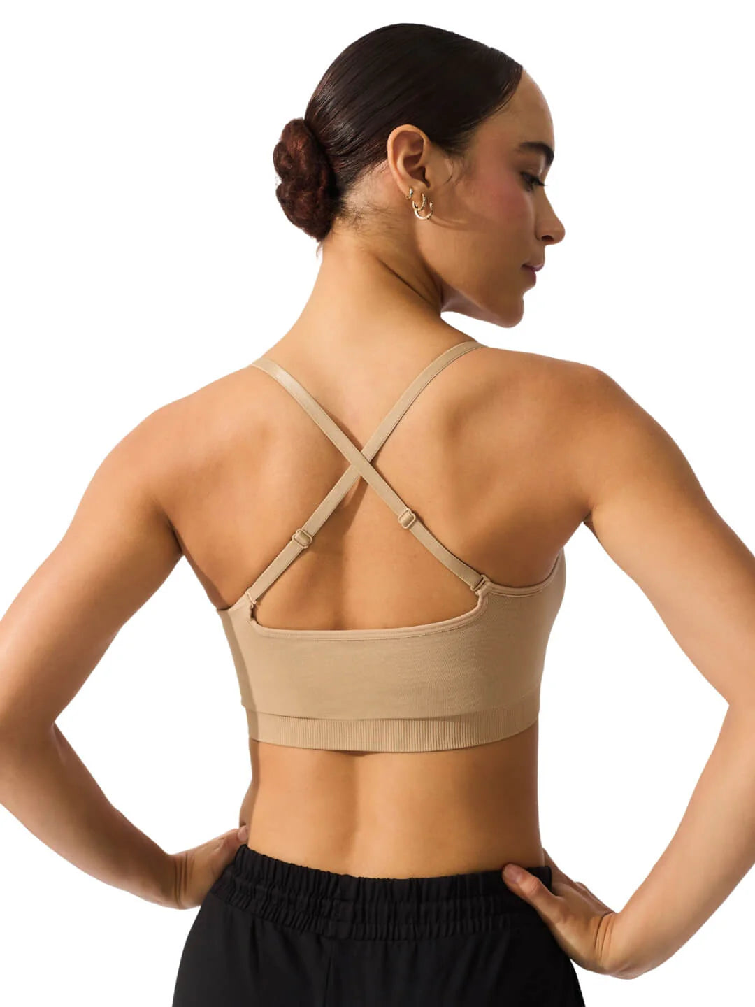 Capezio Seamless Convertible Longline Bra