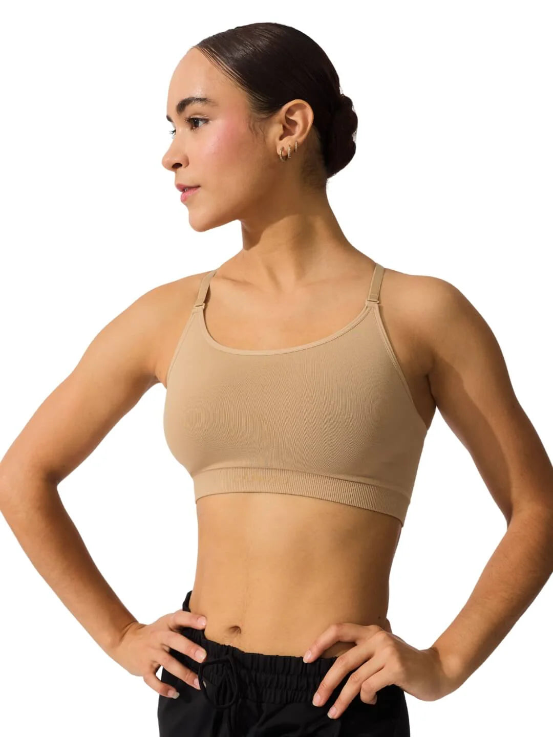 Capezio Seamless Convertible Longline Bra