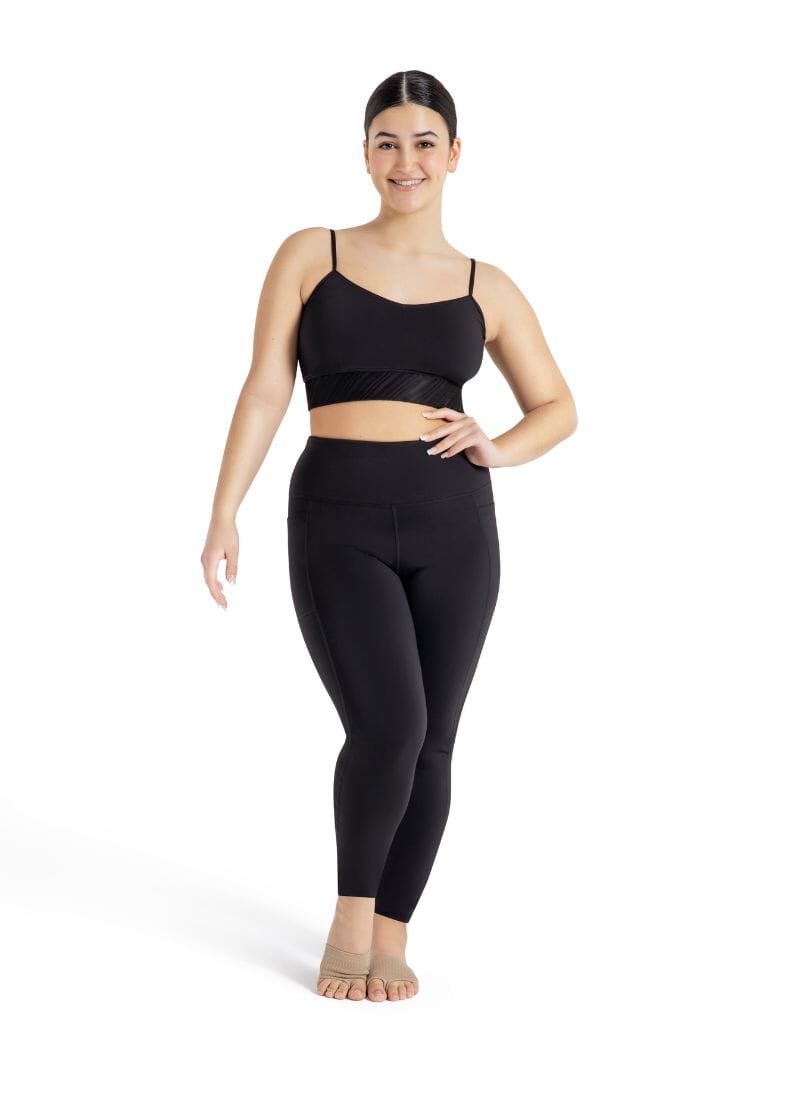 Capezio 12046W London Legging Black - Front