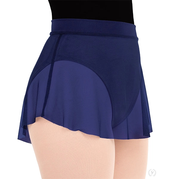 Eurotard 41121C Mesh Pull-On Mini Ballet Skirt - Child