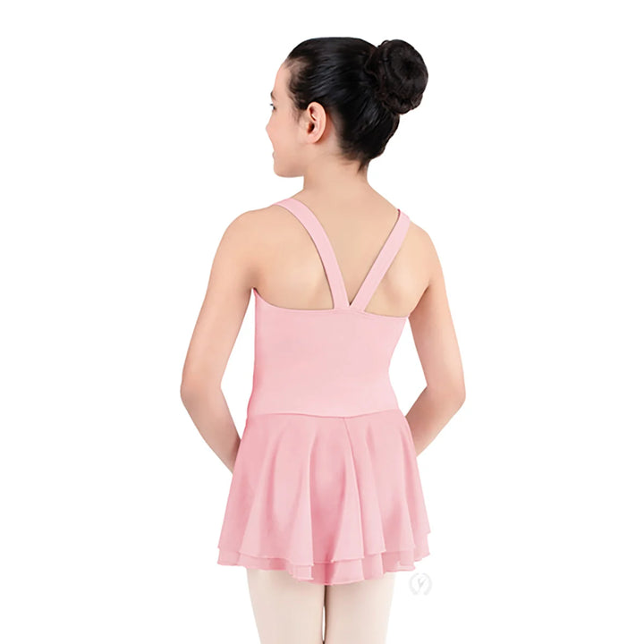 Eurotard Girls Microfiber Tank Dance Dress - Child - 41450C