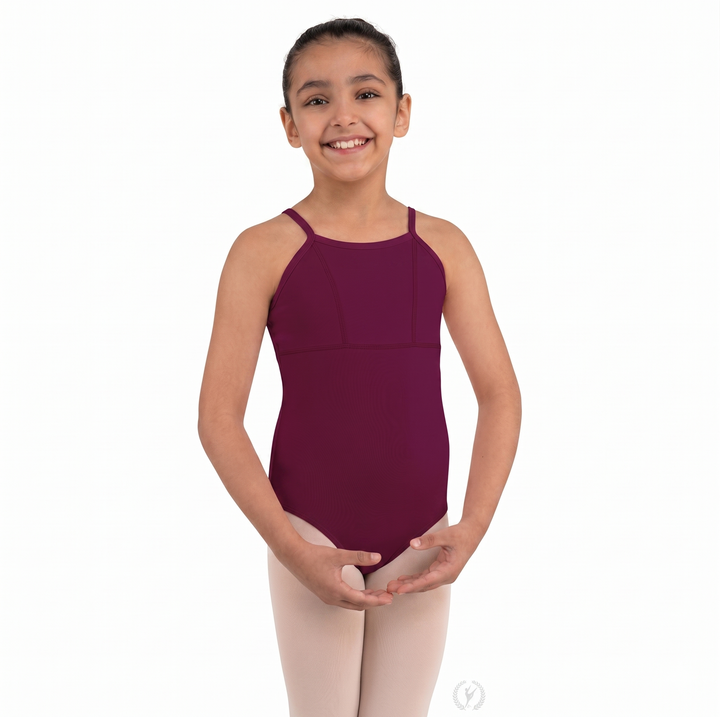 Eurotard Microfiber Empire Waist Camisole Leotard - Child