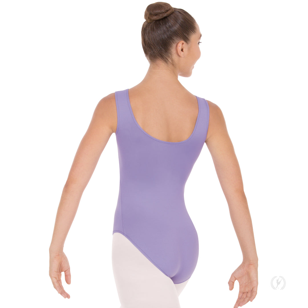 Eurotard Microfiber Leotard with Fully Lined Front - Adult
