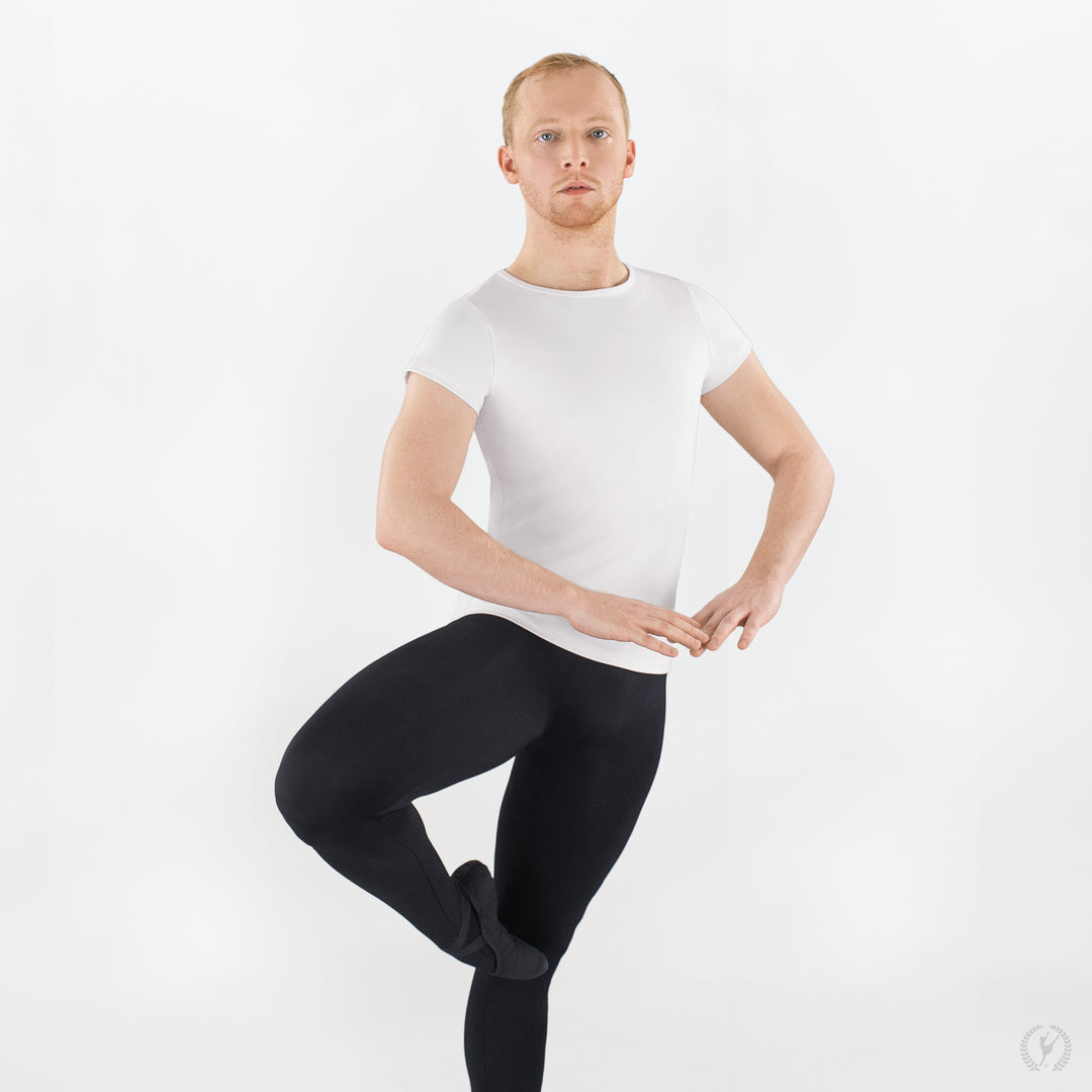 Eurotard Mens Microfiber Crew Neck Top - Adult