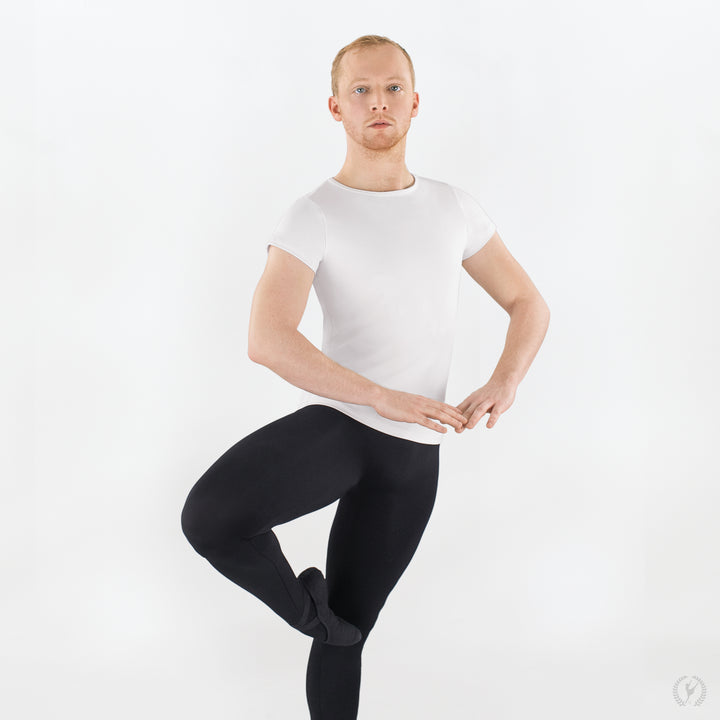 Eurotard Mens Microfiber Crew Neck Top - Adult