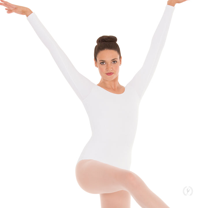 Eurotard Long Sleeve Microfiber Leotard - Adult