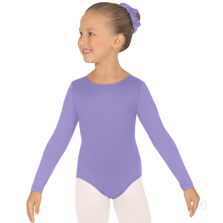 Eurotard Long Sleeve Microfiber Leotard - Child
