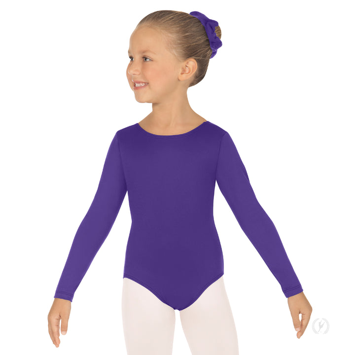 Eurotard Long Sleeve Microfiber Leotard - Child