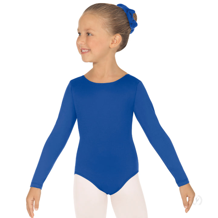 Eurotard Long Sleeve Microfiber Leotard - Child