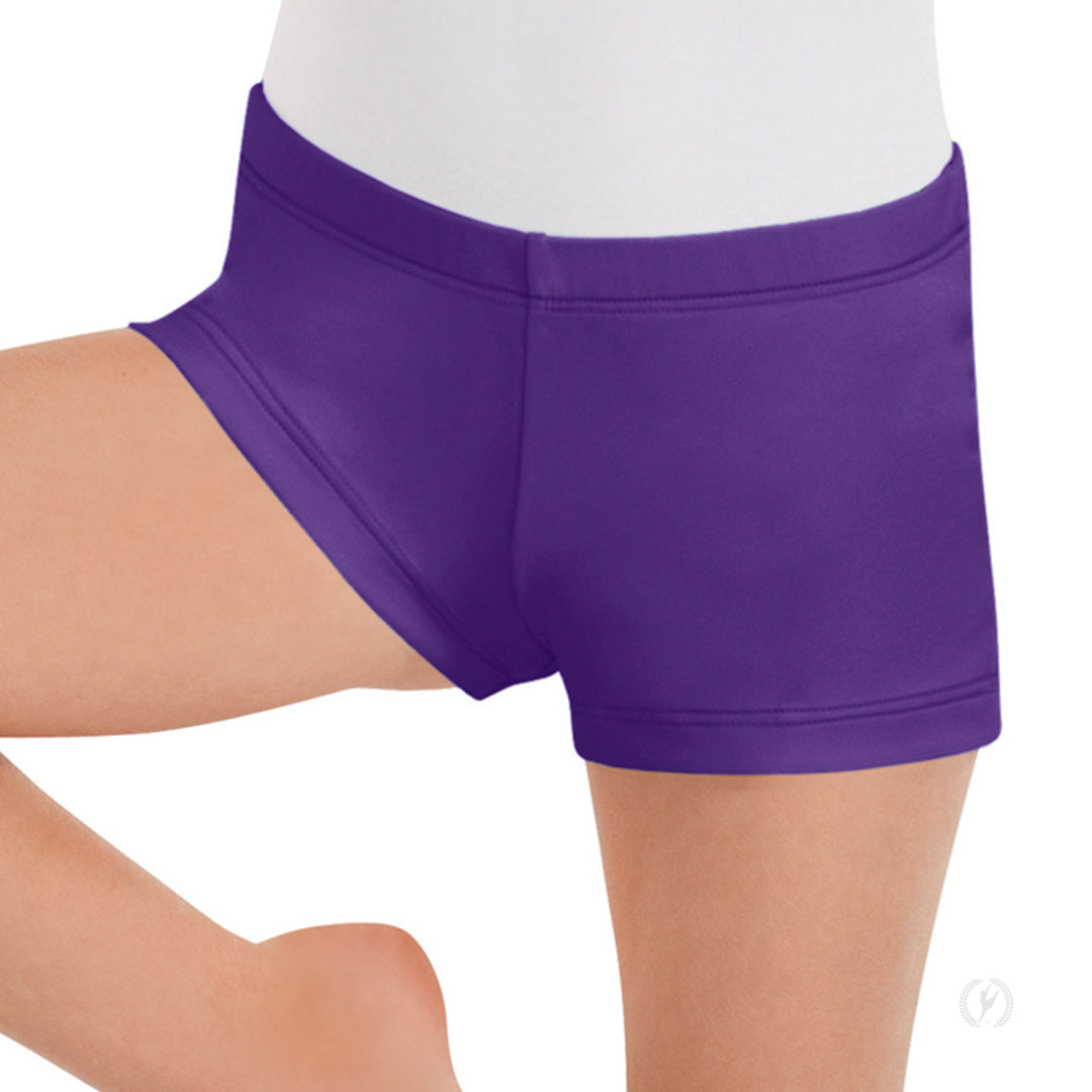 Eurotard Microfiber Booty Shorts - Child