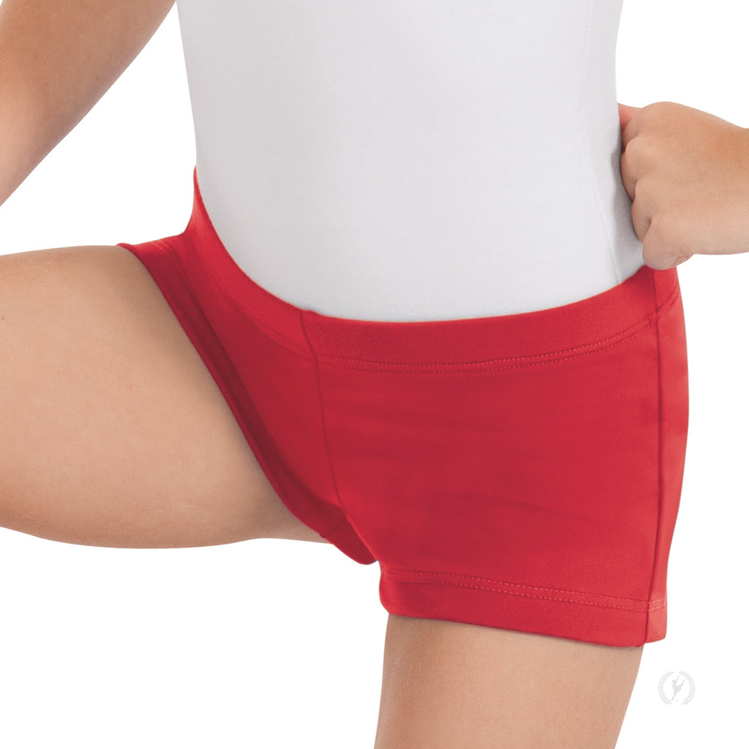 Eurotard Microfiber Booty Shorts - Child