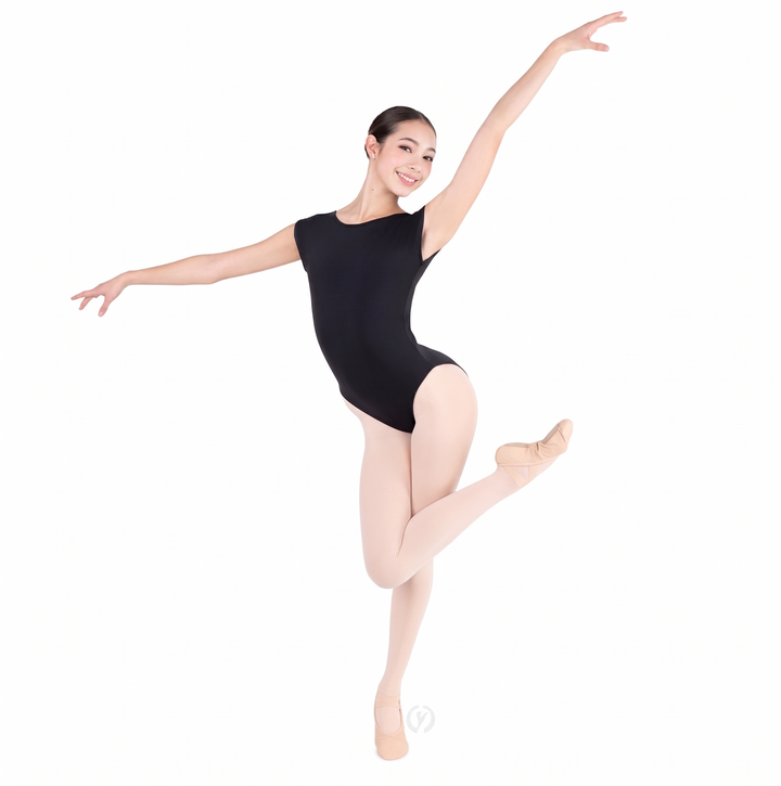 Eurotard Open Back Cap Sleeve Leotard