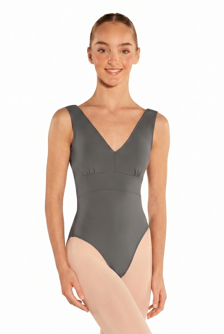 Eurotard Adult Microfiber V Front Tank Leotard