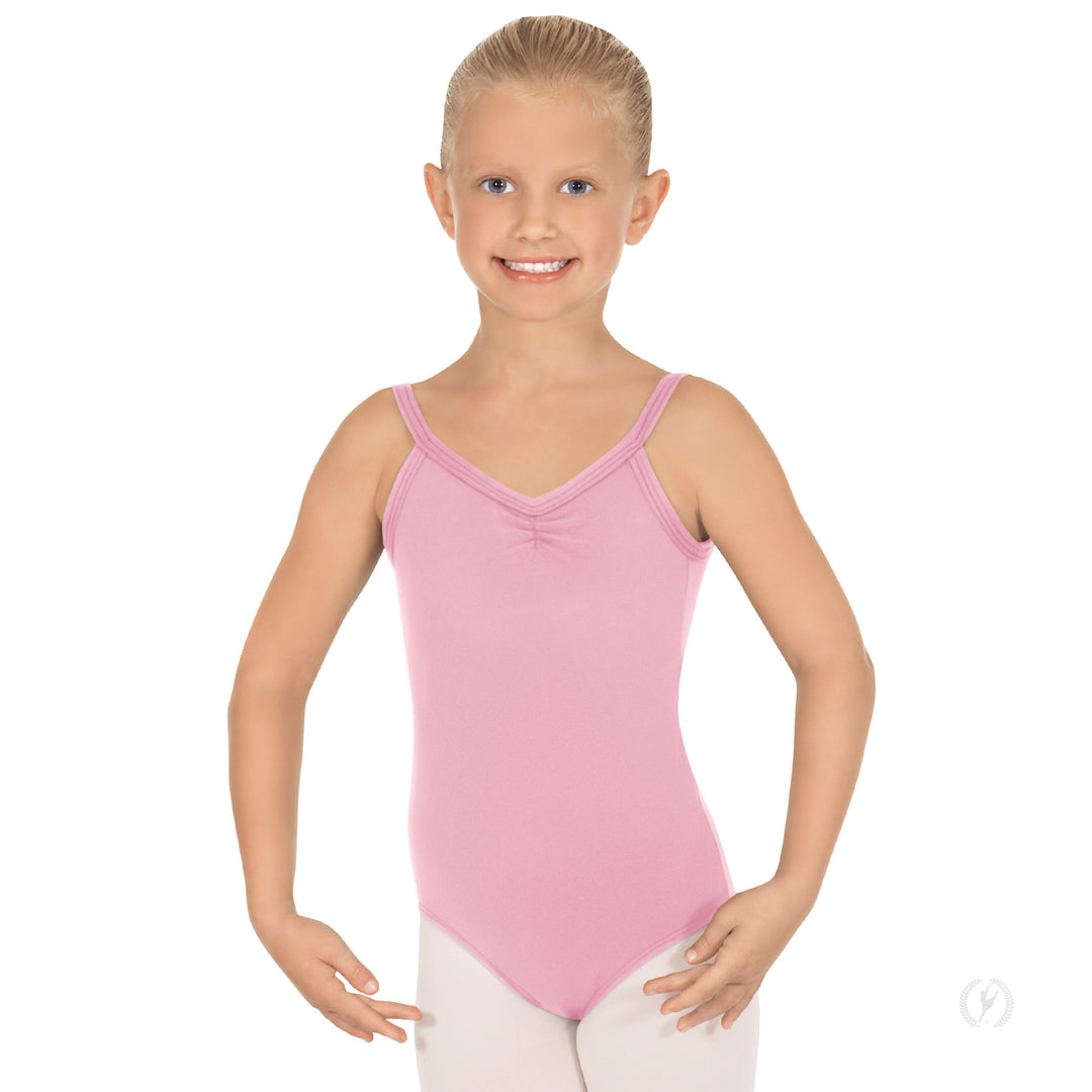 Eurotard Tactel Microfiber "V" Back Camisole Leotard - Child