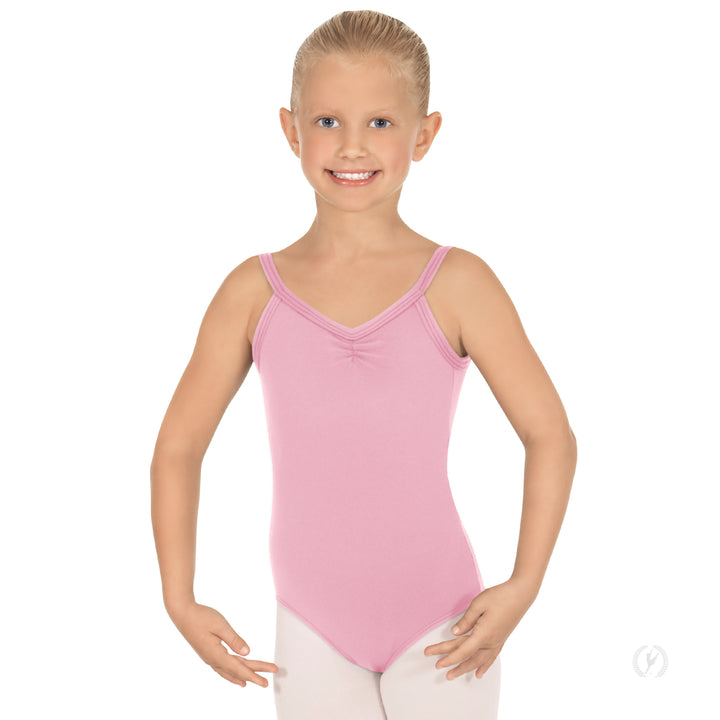 Eurotard Tactel Microfiber "V" Back Camisole Leotard - Child