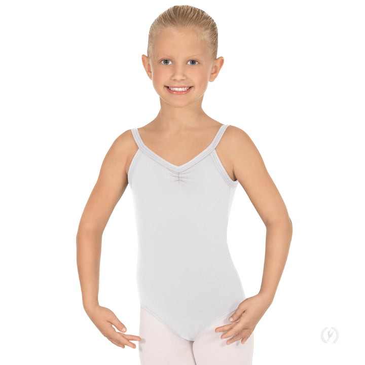 Eurotard Tactel Microfiber "V" Back Camisole Leotard - Child