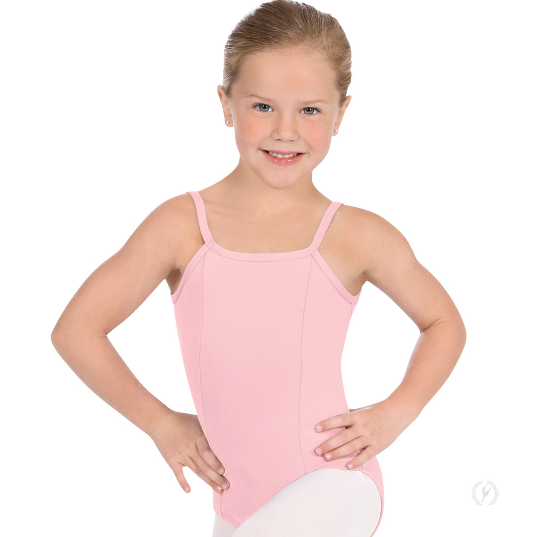 Eurotard Microfiber Convertible Strap Princess Seam Camisole Leotard - Child