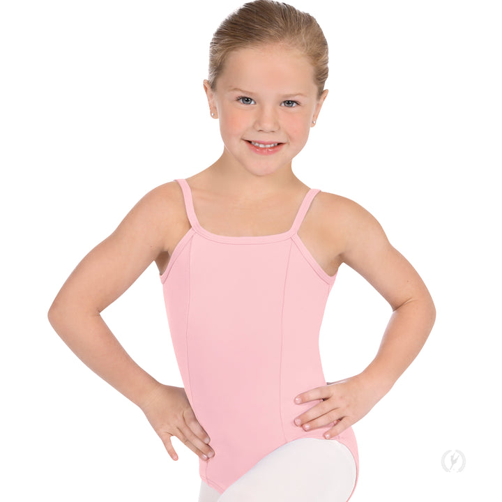Eurotard Microfiber Convertible Strap Princess Seam Camisole Leotard - Child