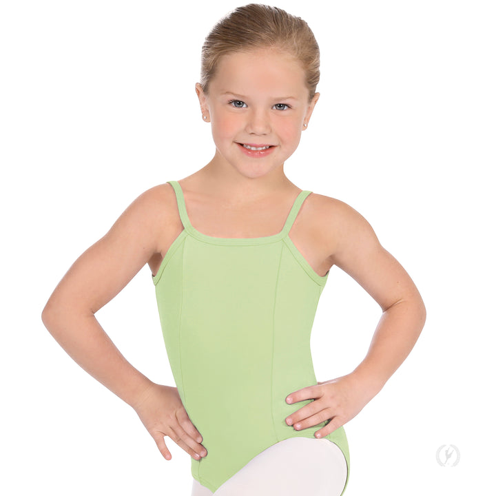Eurotard Microfiber Convertible Strap Princess Seam Camisole Leotard - Child