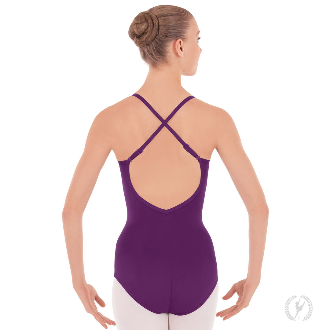 Eurotard Microfiber Camisole Leotard with Convertible Straps - Adult