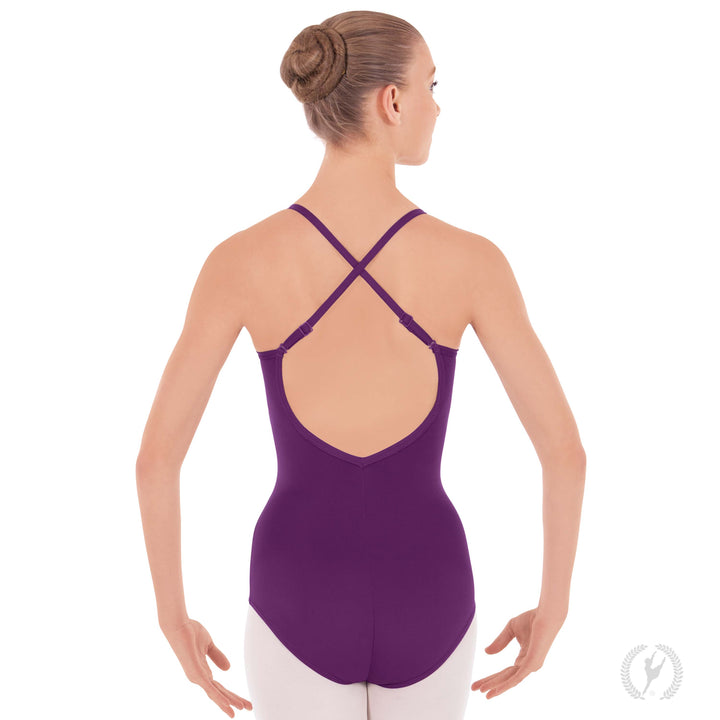 Eurotard Microfiber Camisole Leotard with Convertible Straps - Adult