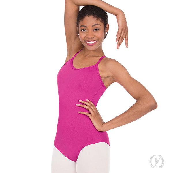 Eurotard Microfiber Camisole Leotard with Convertible Straps - Adult