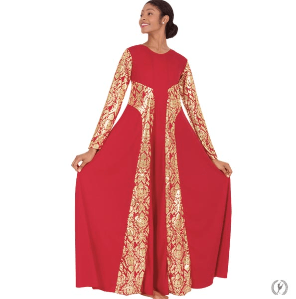 Eurotard 49892 Adult Revival Praisewear Dress - Closeout