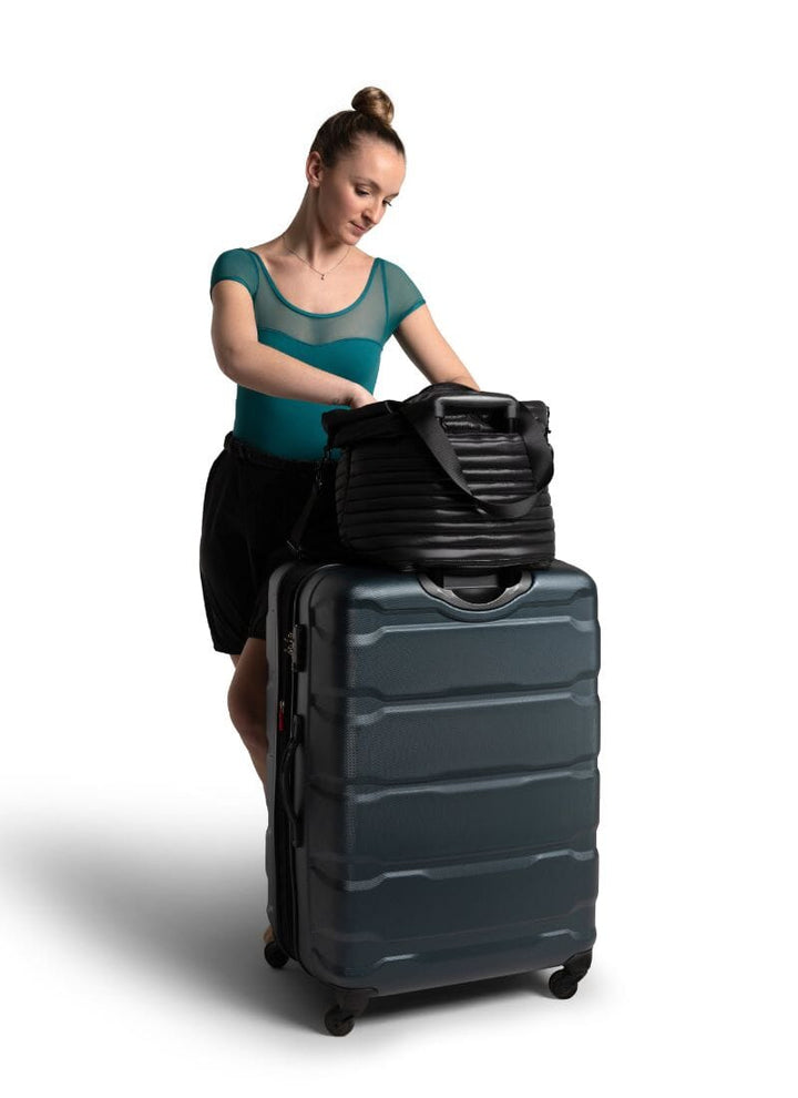 Capezio B296 Parker Tote Bag - with a dancer on a suitcase