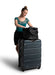 Capezio B296 Parker Tote Bag - with a dancer on a suitcase
