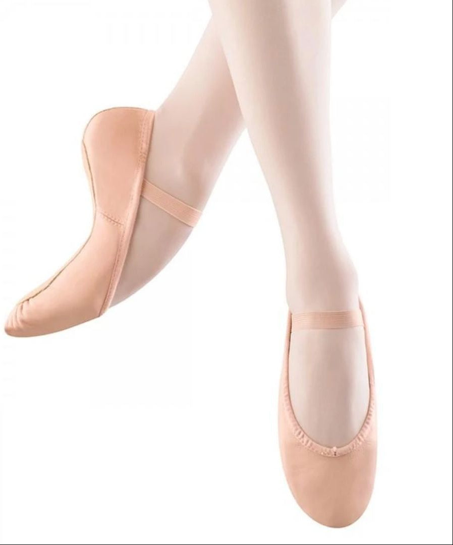 Bloch "Dansoft" Leather Full Sole Ballet Shoes - Adult -COMBINED