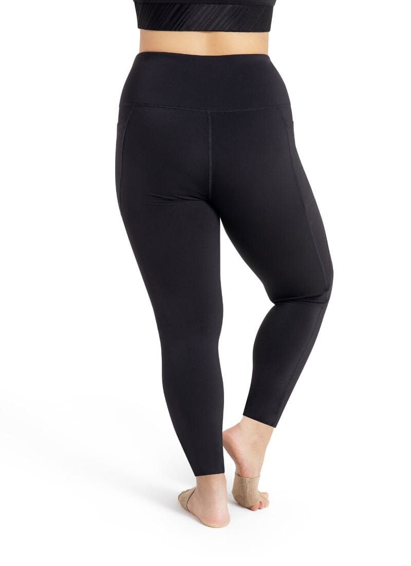 Capezio 12046W London Legging Black - Back