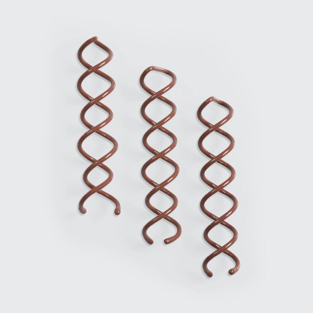 Bun Twist 3pc - Brown