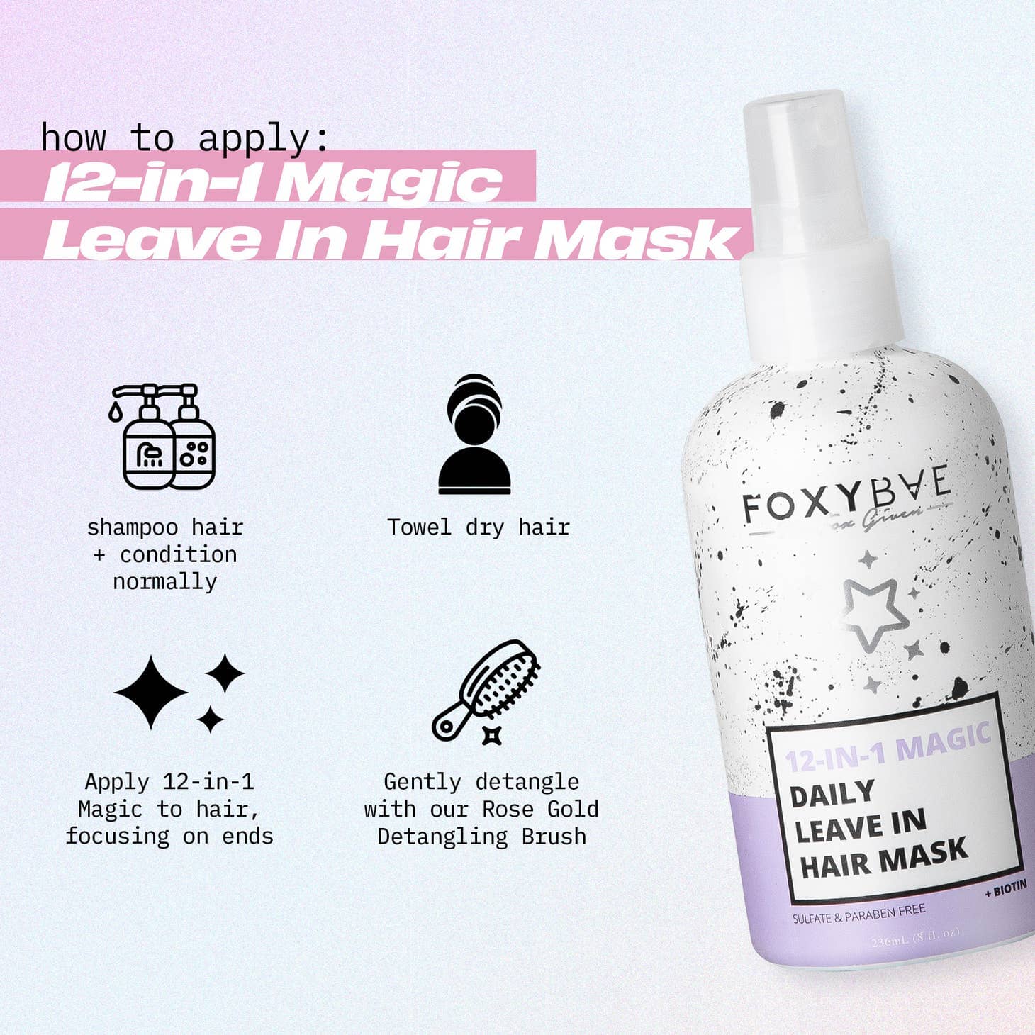 12-In-1 Moisturizing Leave In Hair Mask
