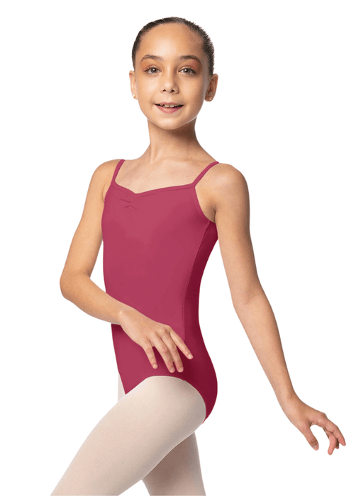 So Danca SL05 Child Pinch Front Leotard - Burgundy