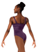 So Danca SL131 Josephine Tank Leotard - Adult Dark Purple