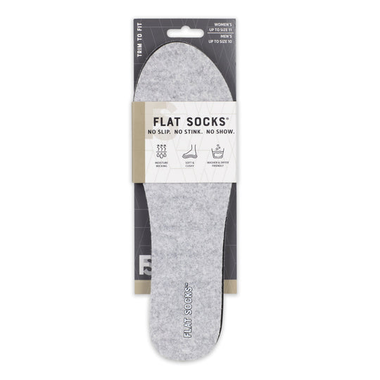 Womens Micro Wool Flat Socks